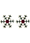  Christmas Snowflakes Post Stud Earring