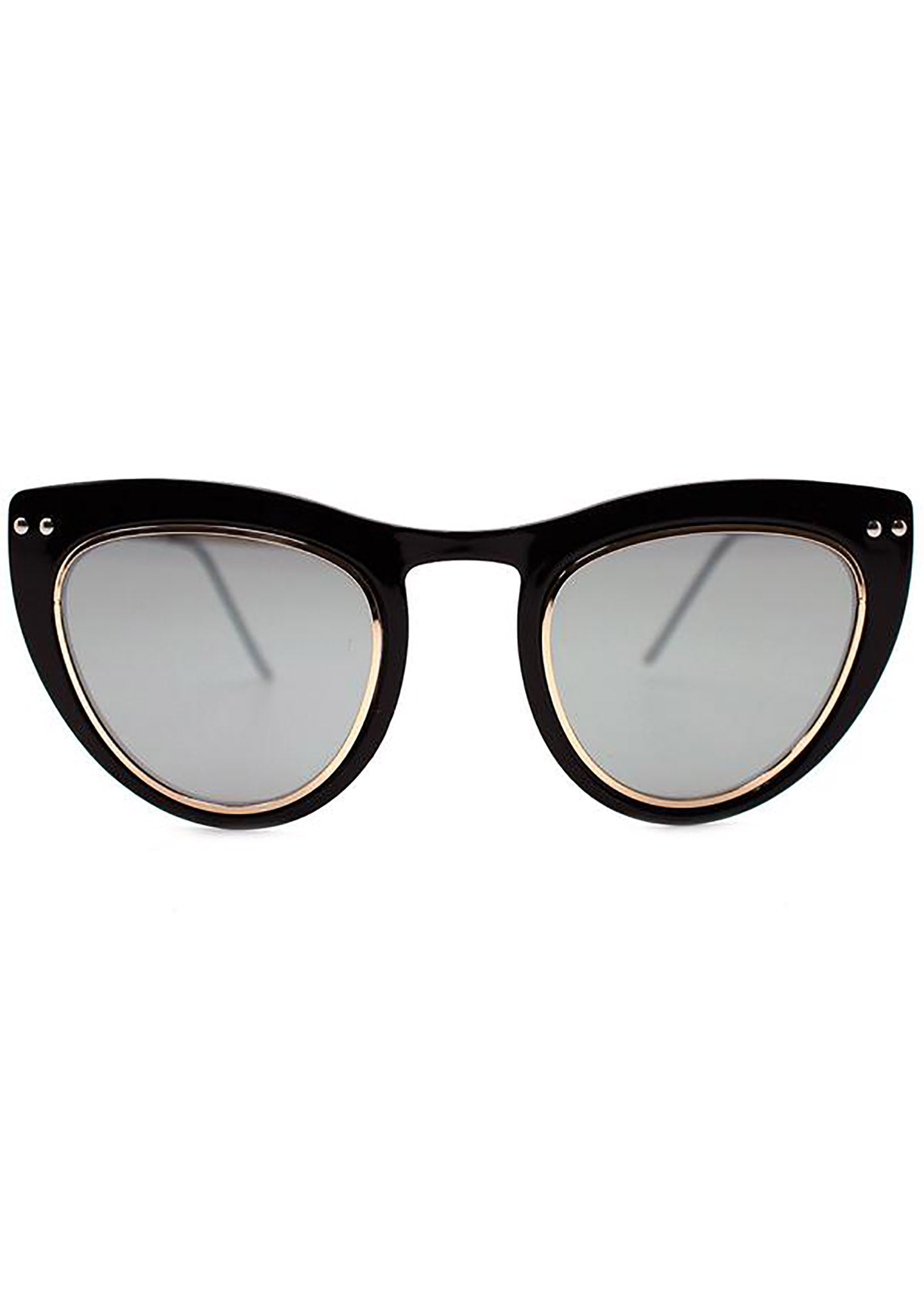  Spitfire Outward Urge Sunglasses In Black/Silver