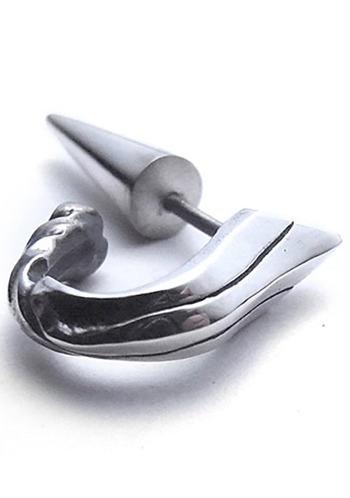  2 Abnormal Sides Single Abnormal Pierce Earring