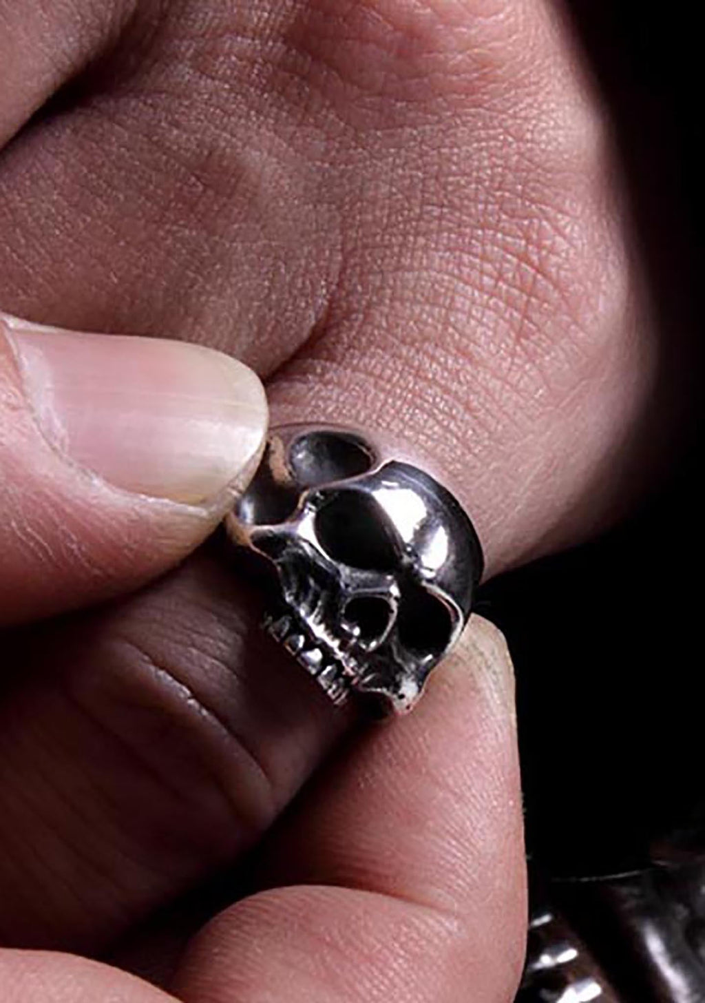 2 Abnormal Sides S Skull Ring