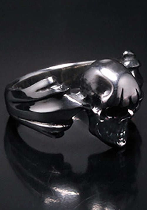  2 Abnormal Sides M Skull Ring