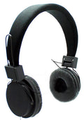  Mesh Stereo Headphones In Black
