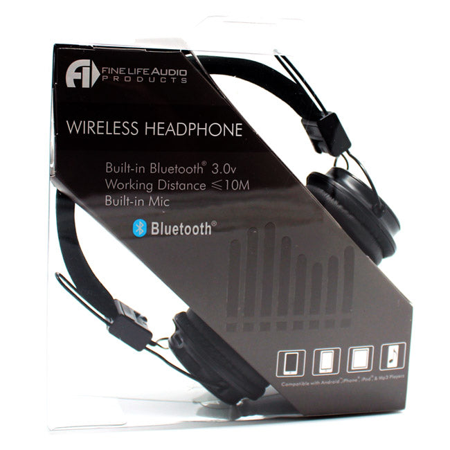  Mesh Stereo Headphones In Black