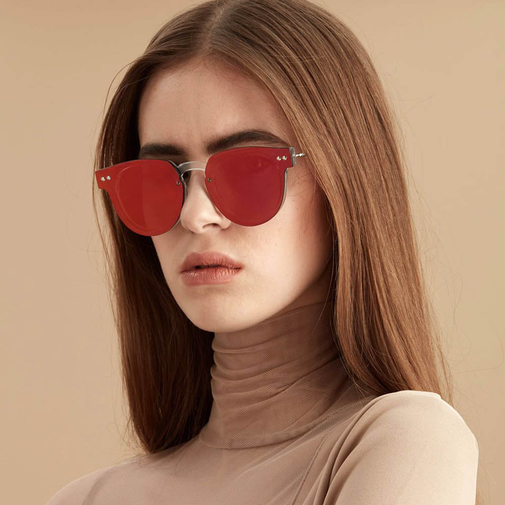  Spitfire Sharper Edge 2 Sunglasses In Clear/Red