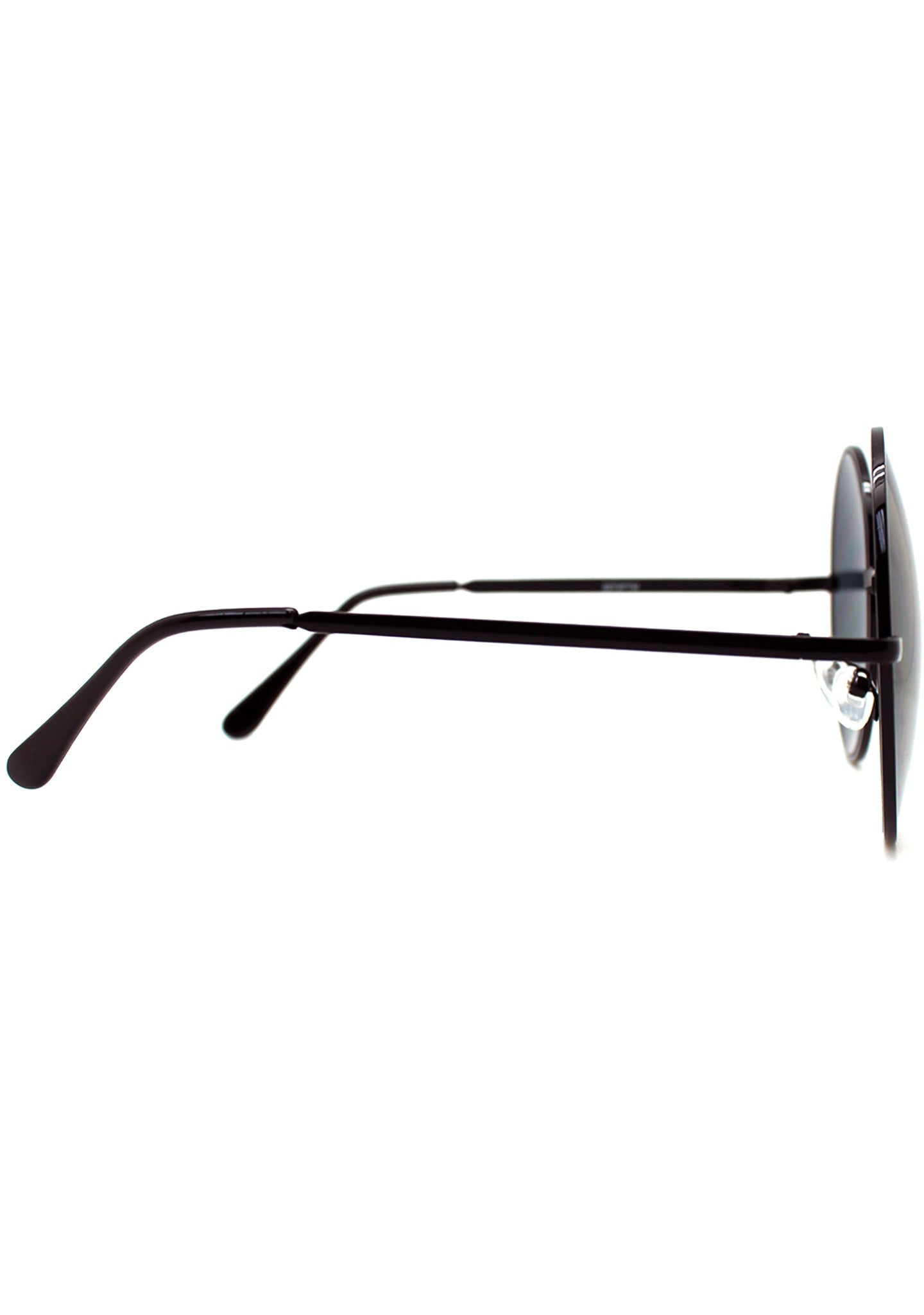  Road Trip Round Sunglasses In Black