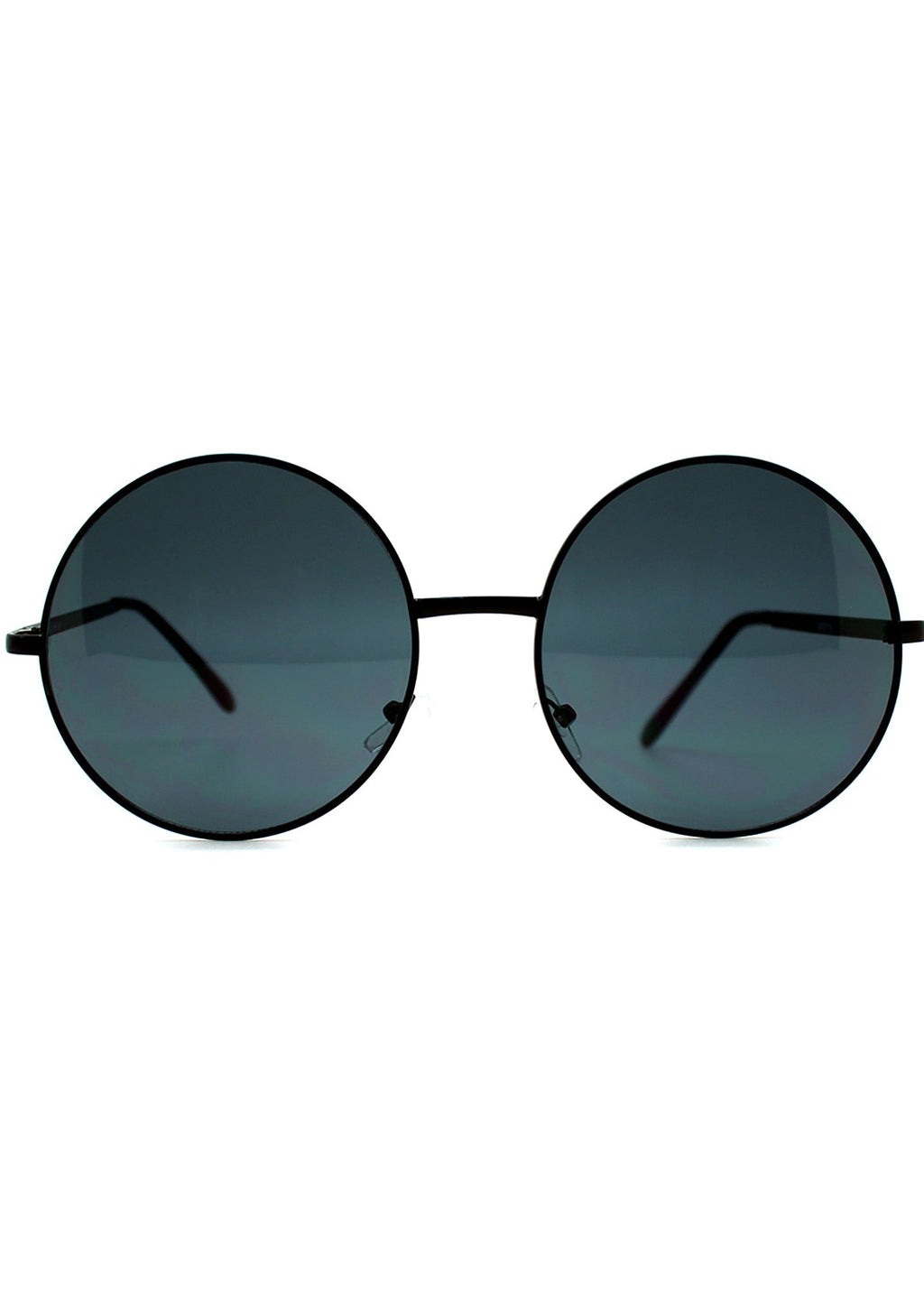  Road Trip Round Sunglasses In Black