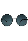  Road Trip Round Sunglasses In Black
