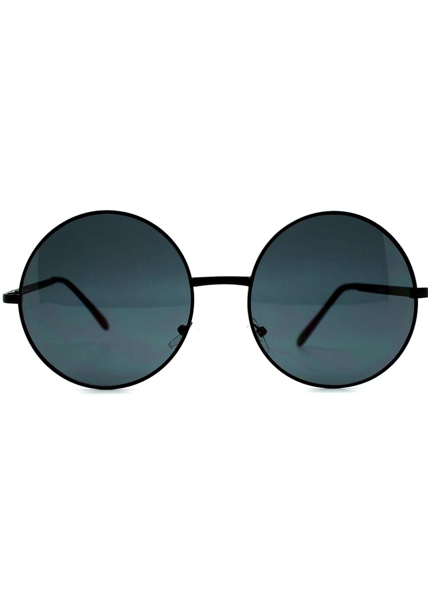  Road Trip Round Sunglasses In Black