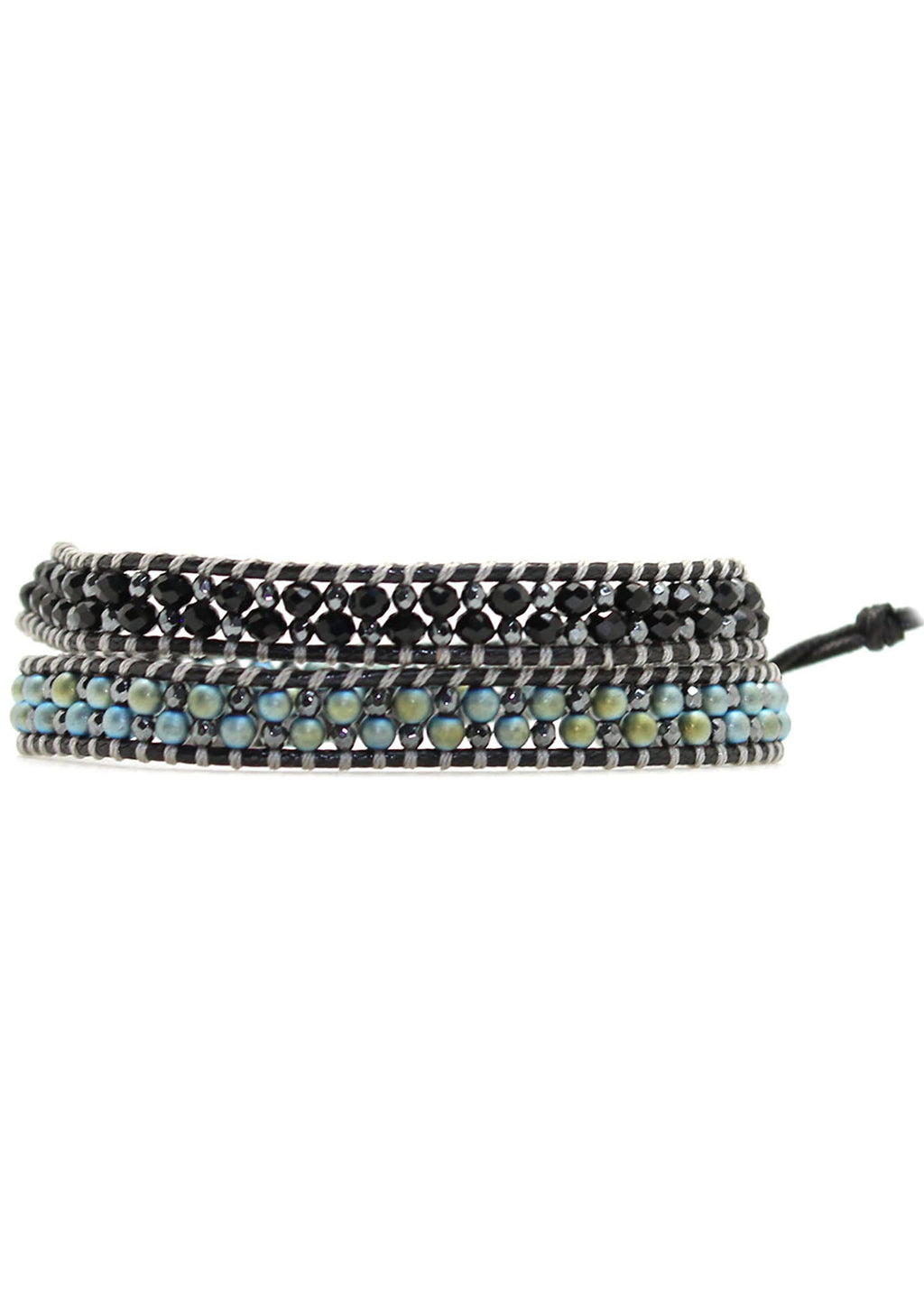  X Katie Soleil Agave Double Wrap Beaded Bracelet