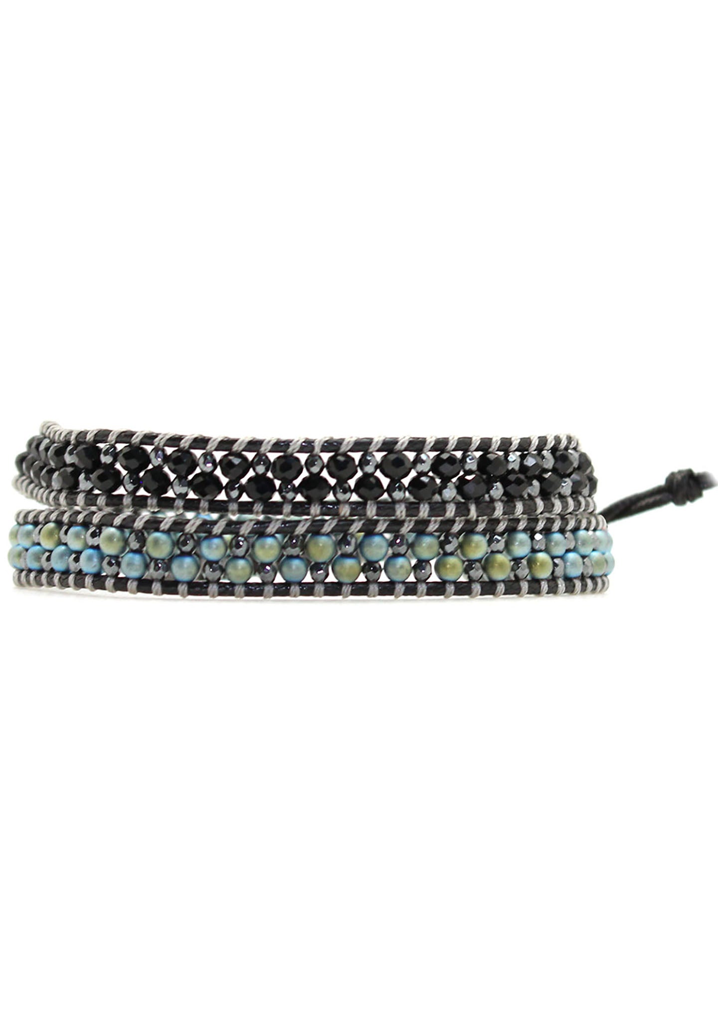 X Katie Soleil Agave Double Wrap Beaded Bracelet