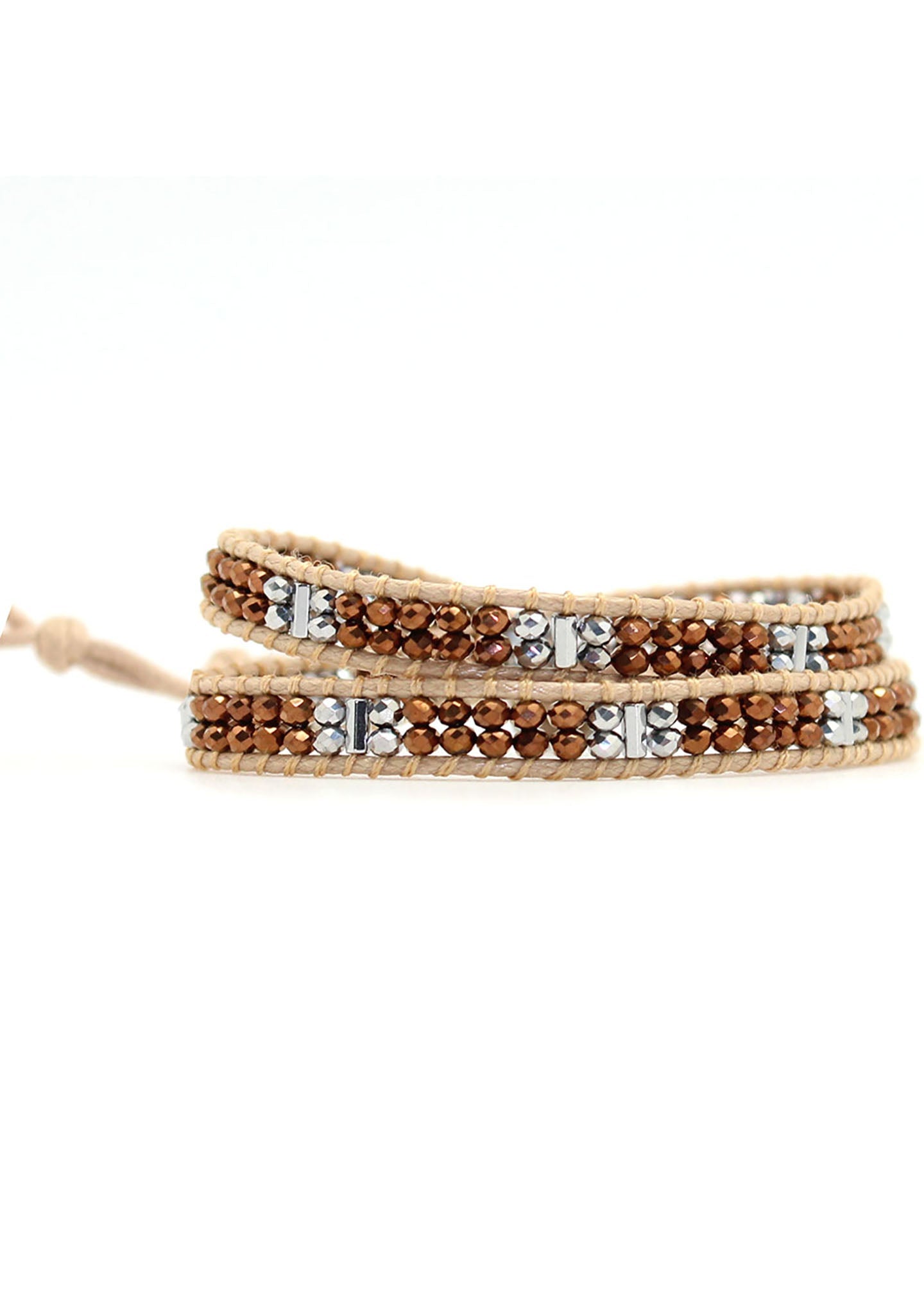  X Katie Soleil Hazel Double Wrap Beaded Bracelet