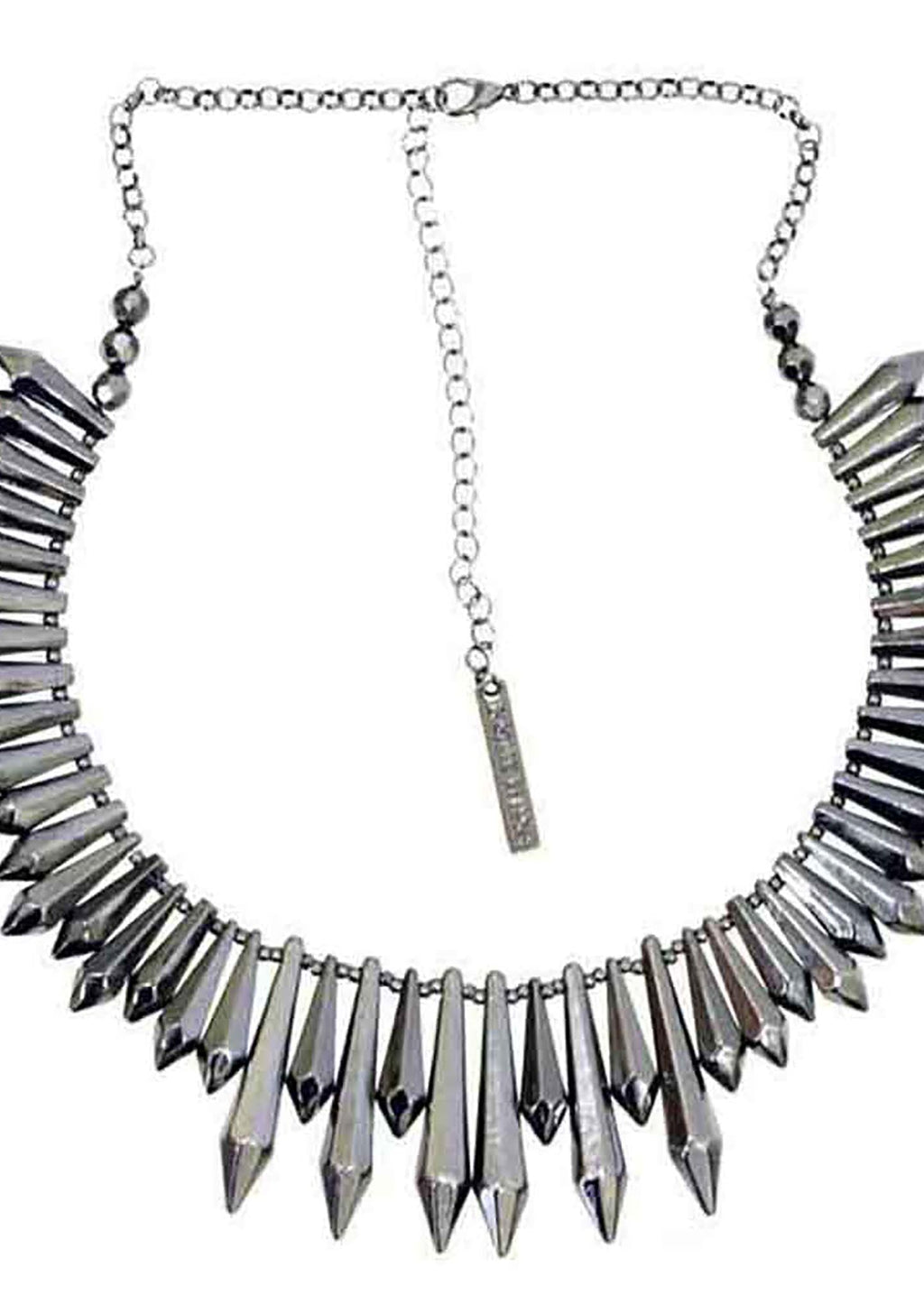  8 Other Reasons Expired Pendant Necklace In Gunmetal