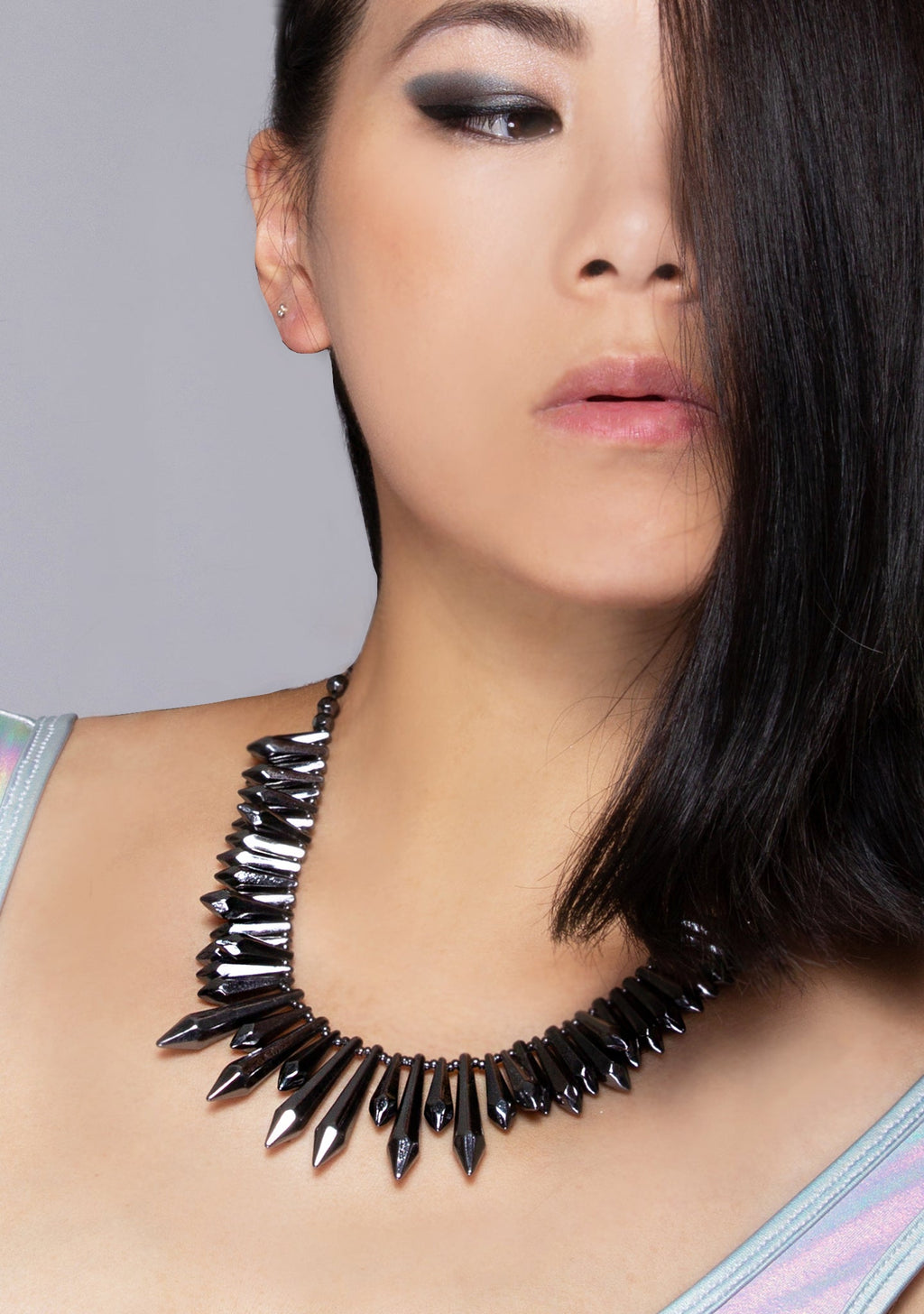  8 Other Reasons Expired Pendant Necklace In Gunmetal
