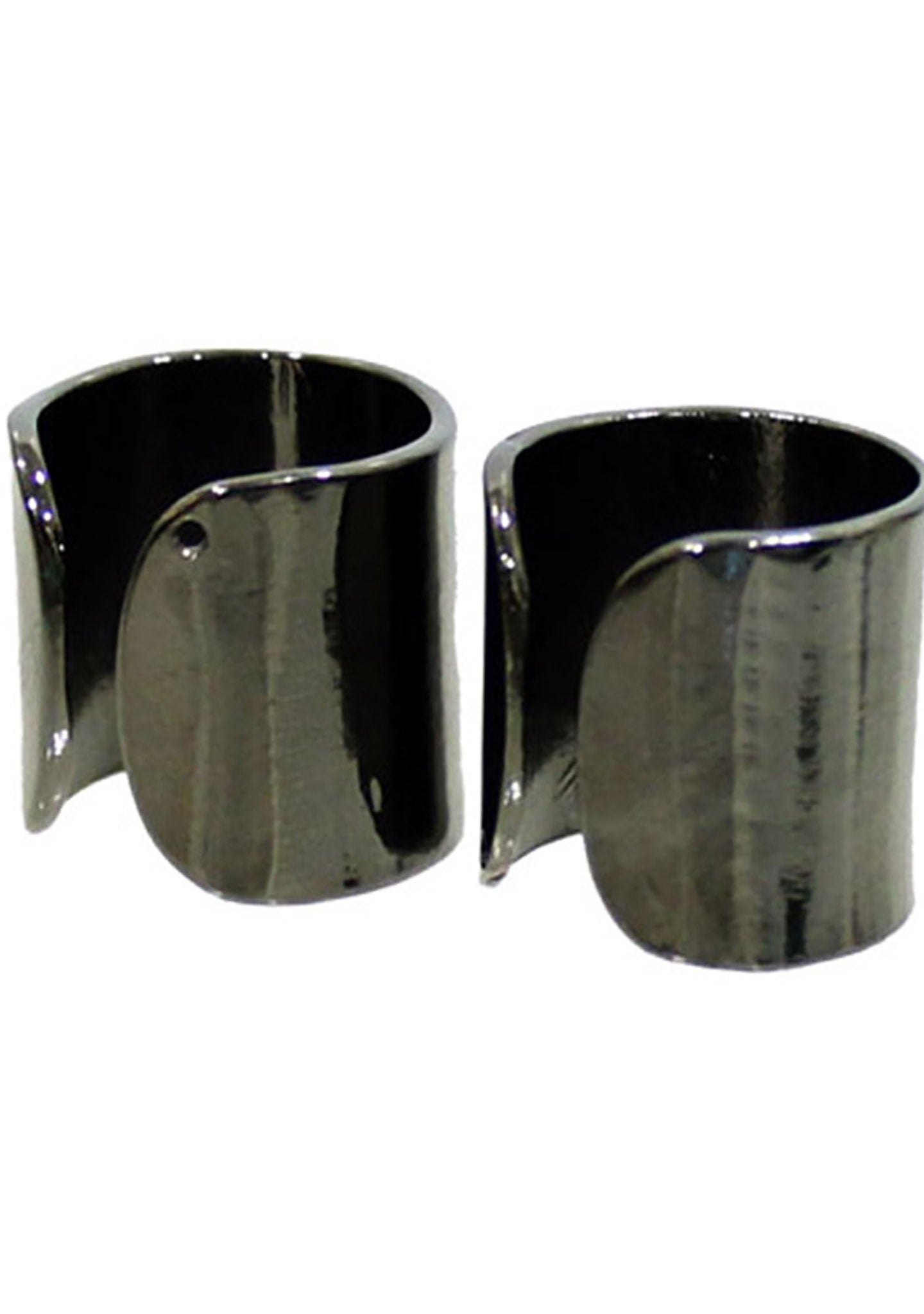  8 Other Reasons Undefeated Rings In Gunmetal (Sets Of 2)