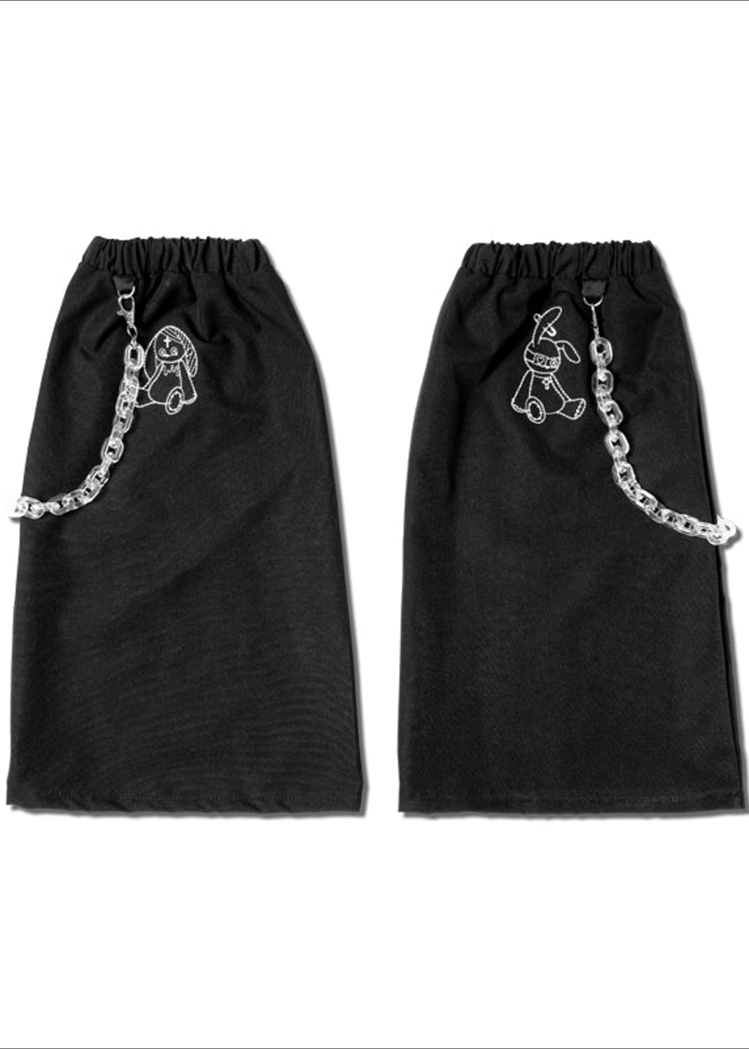  Mill & Nero Moon Bunny Dolls Black Leg Warmer