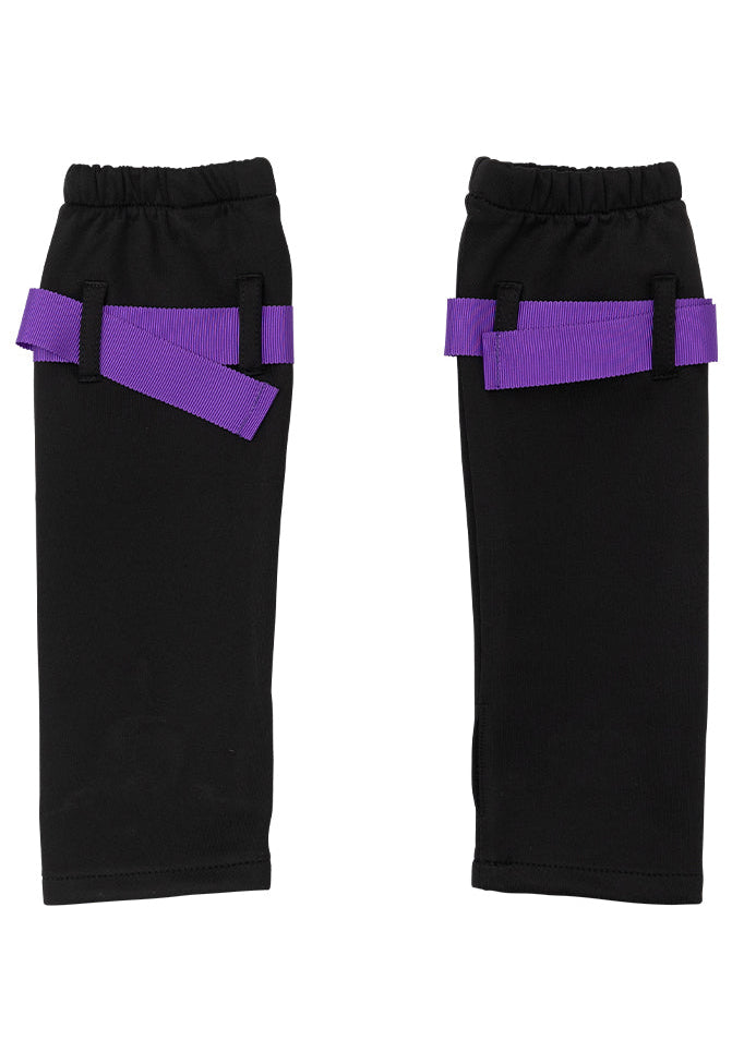  Uzurai Cyberpunk Tech Black Purple Arm Warmer