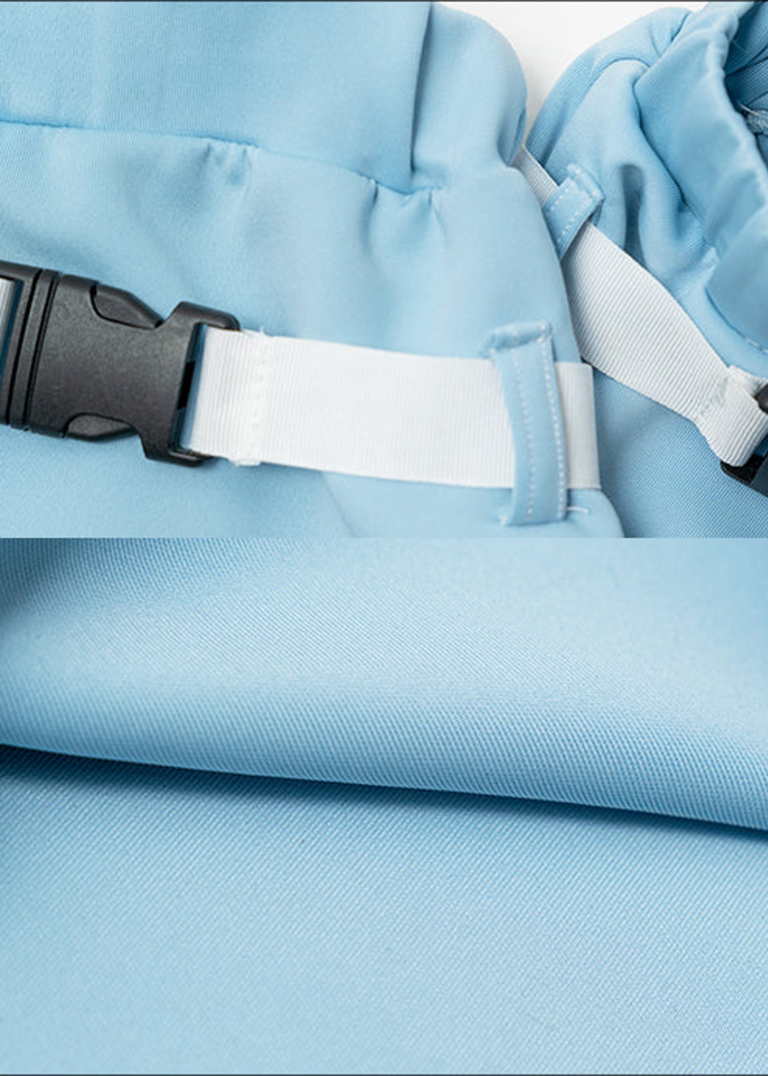  Game Over Pastel Blue Leg Warmer