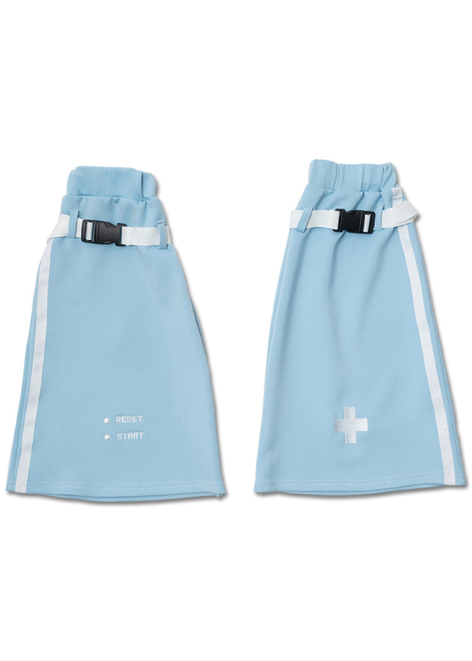  Game Over Pastel Blue Leg Warmer