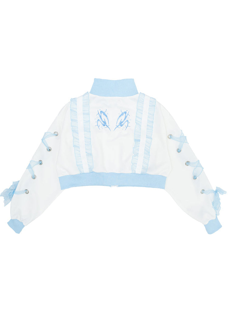  Cyber Jellyfish Cropped Jacket