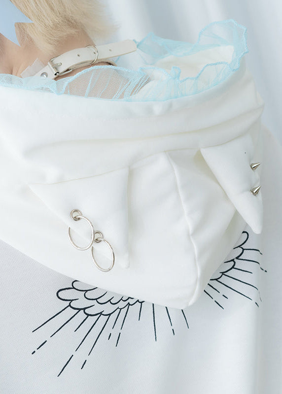  Baby Punk Angel Punk Oversized Hoodie