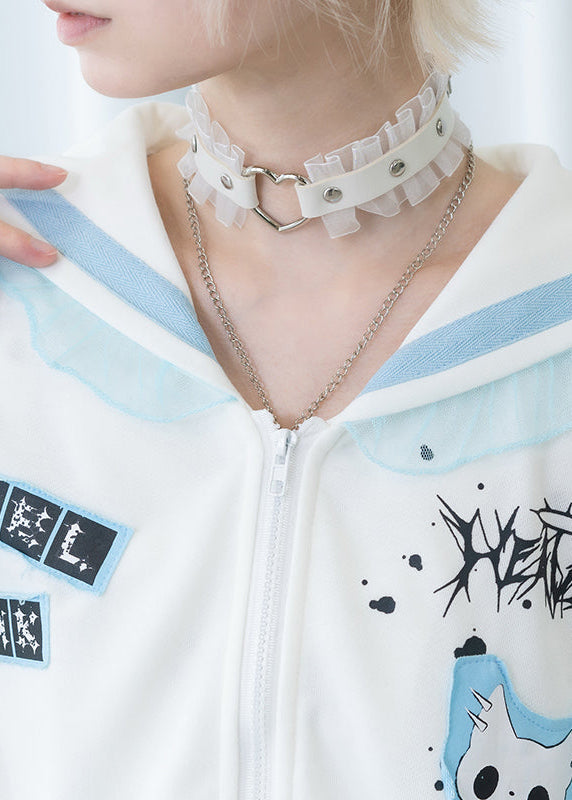  Baby Punk Angel Punk Sailor Zip Up Jacket