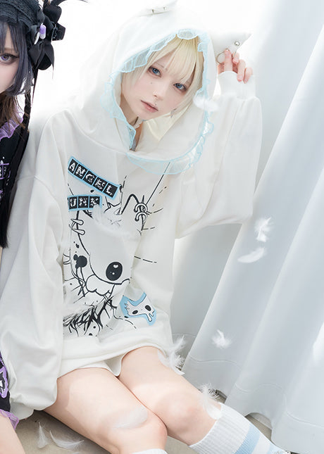  Baby Punk Angel Punk Sailor Zip Up Jacket