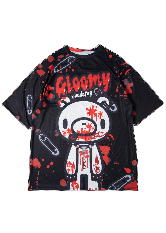  Gloomy Bear Dark Gloomy Oversized Tee