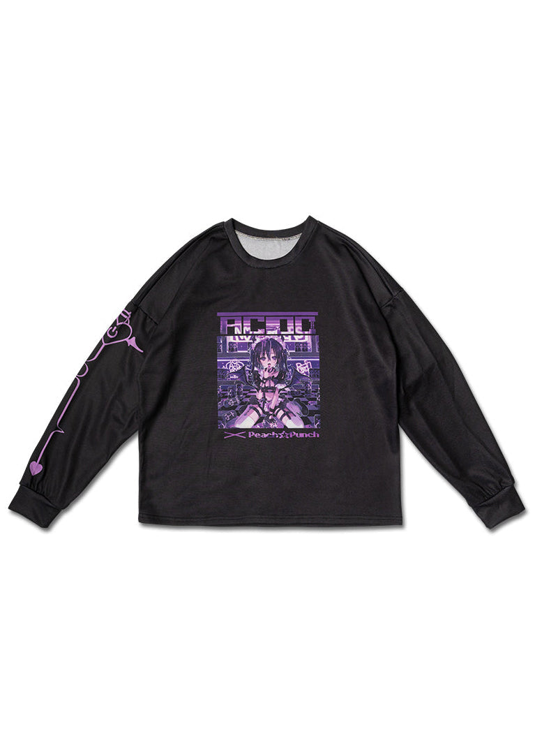  Peach Punch Addictive Akuma Long Sleeves Tee