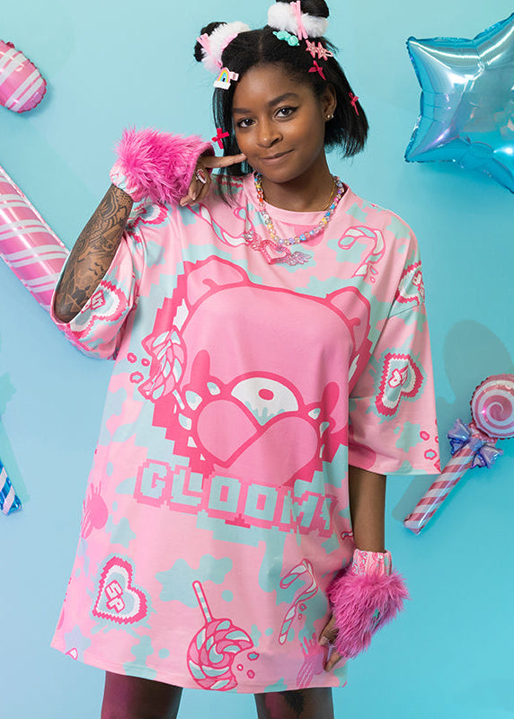  Gloomy Bear X Sophie Powers Candy Oversized Tee