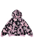  Gloomy Bear X Sophie Powers Cake Oversized Zip Up Hoodie