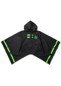  Uzurai Cyberpunk Tech Kimono Black Green Jacket