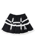  Bunny Dolls Punky Bunny Black White Lolita Skirt