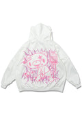  Gloomy Bear Pastel Gloomy Mesh Oversized Mesh Jacket