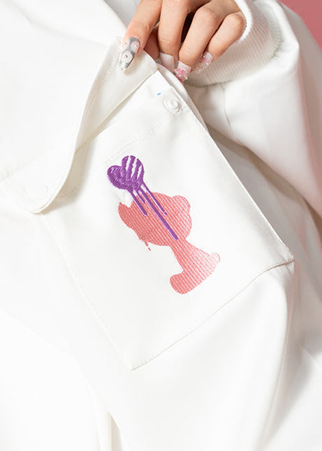  Gloomy Bear Pastel Gloomy Mesh Oversized Mesh Jacket