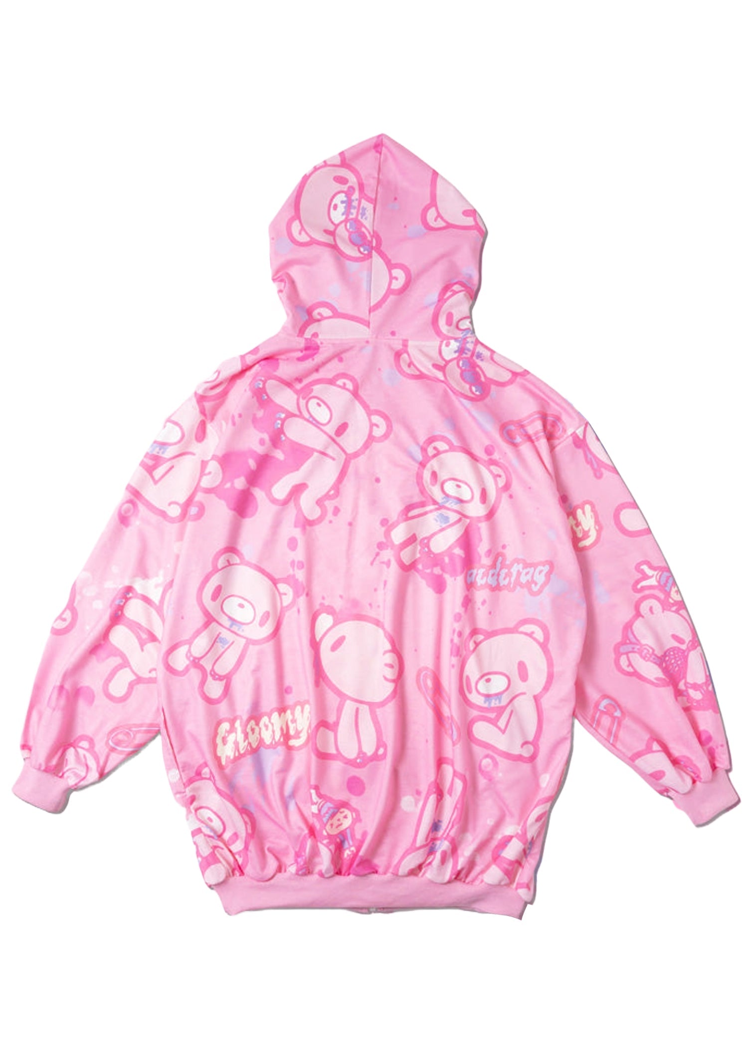  Gloomy Bear Pastel Gloomy Oversized Zip Up Hoodie