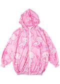  Gloomy Bear Pastel Gloomy Oversized Zip Up Hoodie