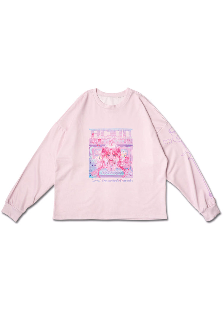  Peach Punch Idol Tenshi Long Sleeves Tee
