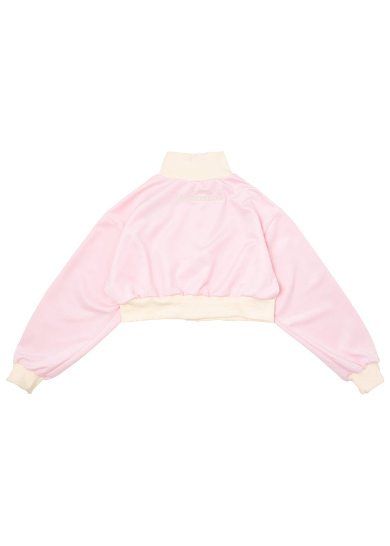  Unique Pyos Berry Bunny Cropped Jacket