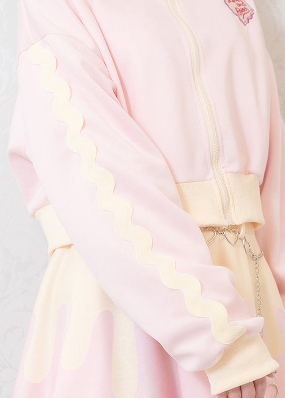  Unique Pyos Berry Bunny Cropped Jacket