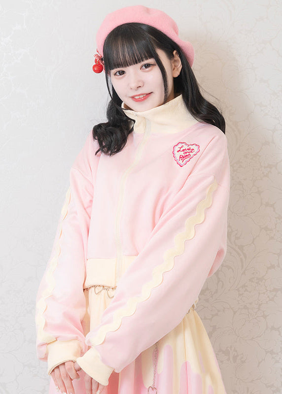 Unique Pyos Berry Bunny Cropped Jacket