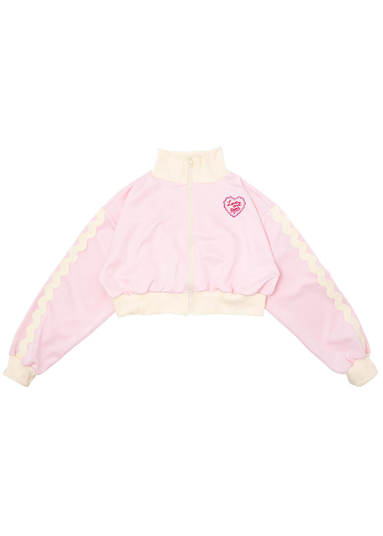  Unique Pyos Berry Bunny Cropped Jacket