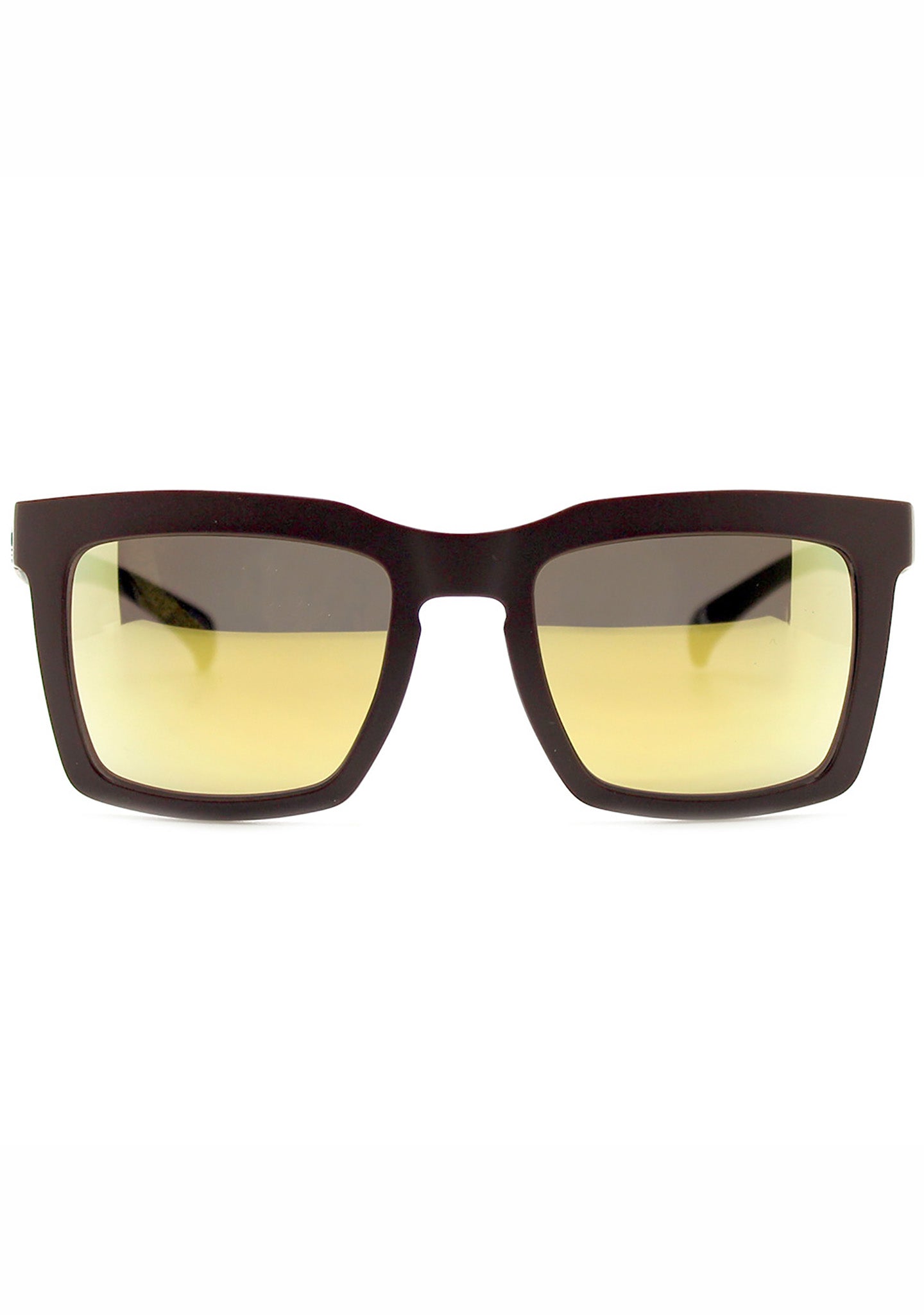 Adidas Originals Oversized Square Mirror Sunglasses In Brown/Gold