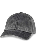 AMERICAN NEEDLE Blank Elston Washed Raglan Hat In Black