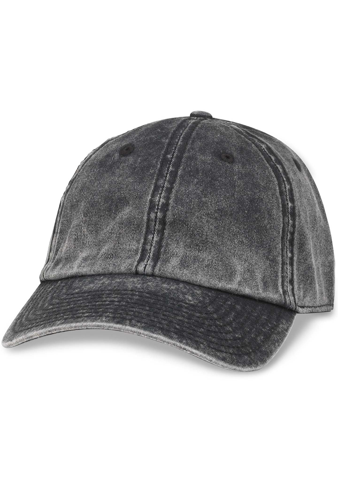 AMERICAN NEEDLE Blank Elston Washed Raglan Hat In Black