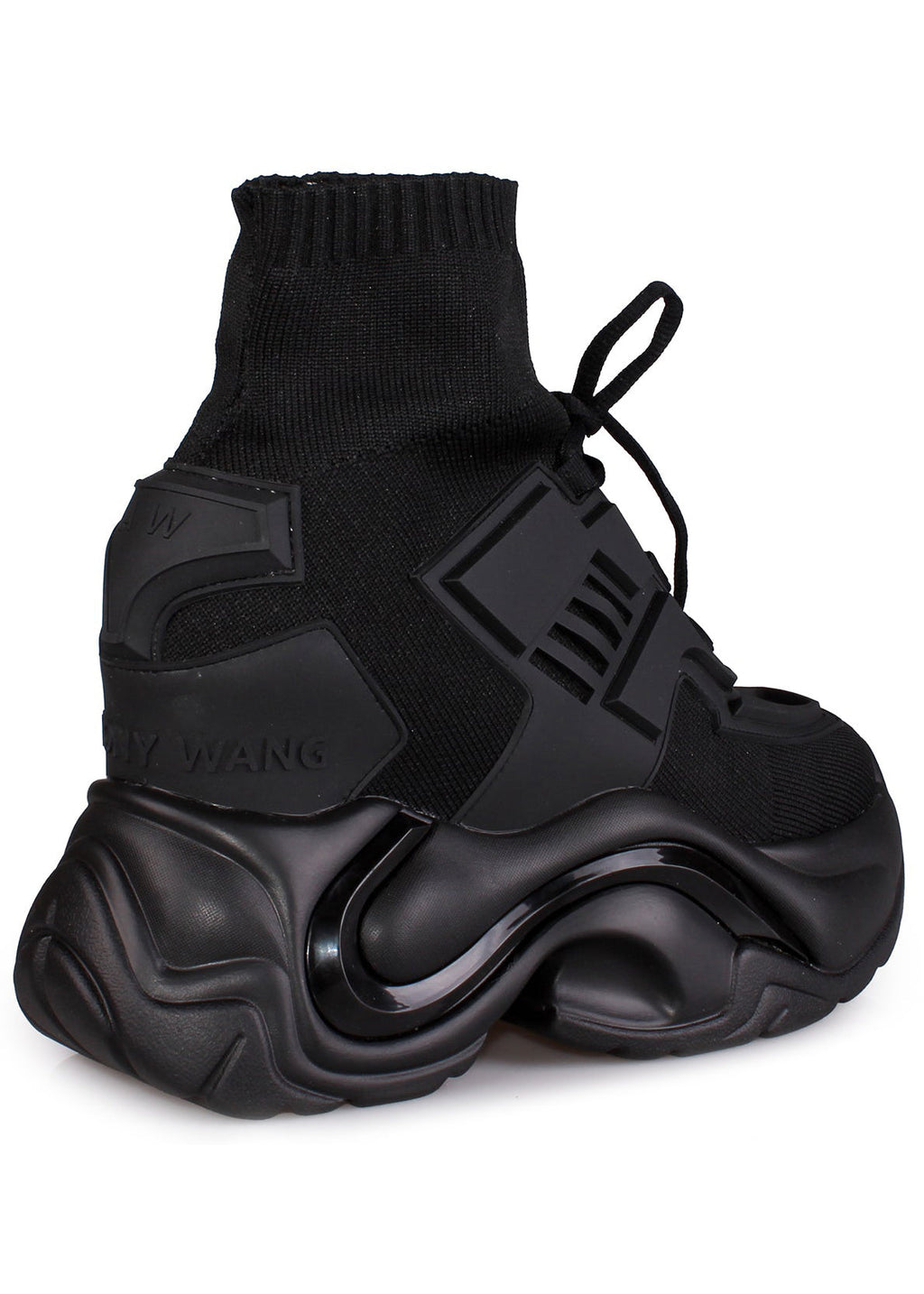  JUPITER 08 Kairo-X Black Platform Sneakers