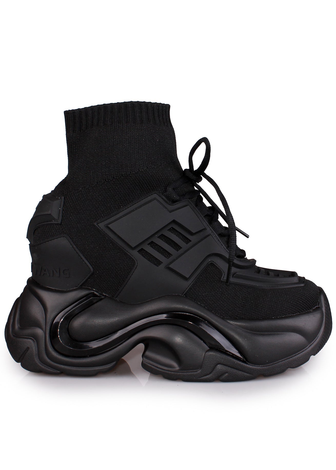  JUPITER 08 Kairo-X Black Platform Sneakers