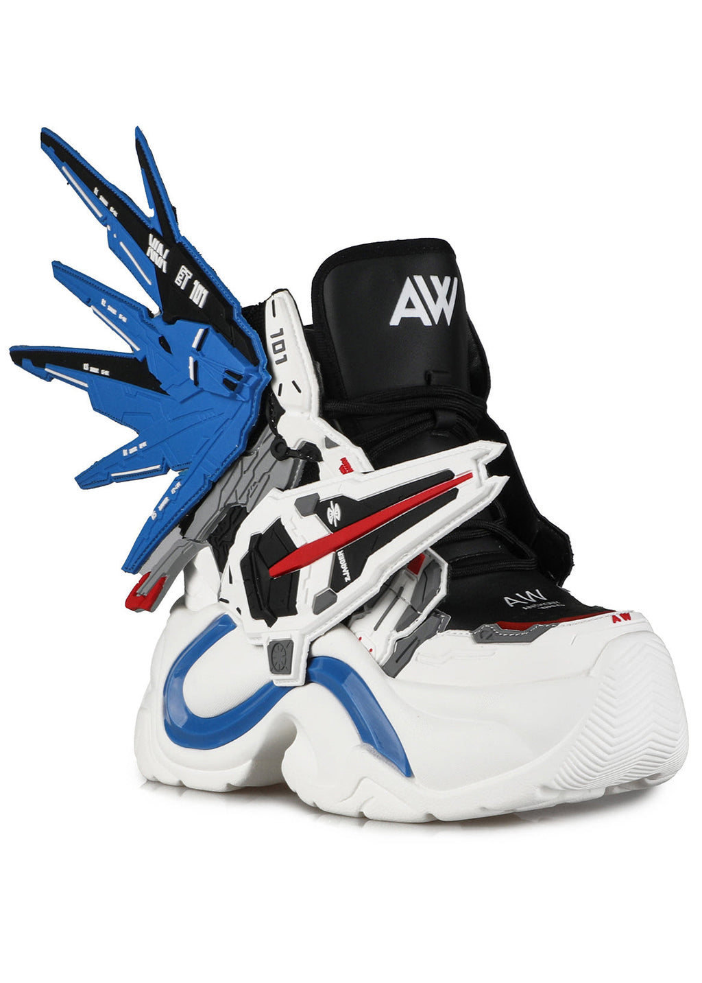  JUPITER 05 Aerial White Platform Sneakers
