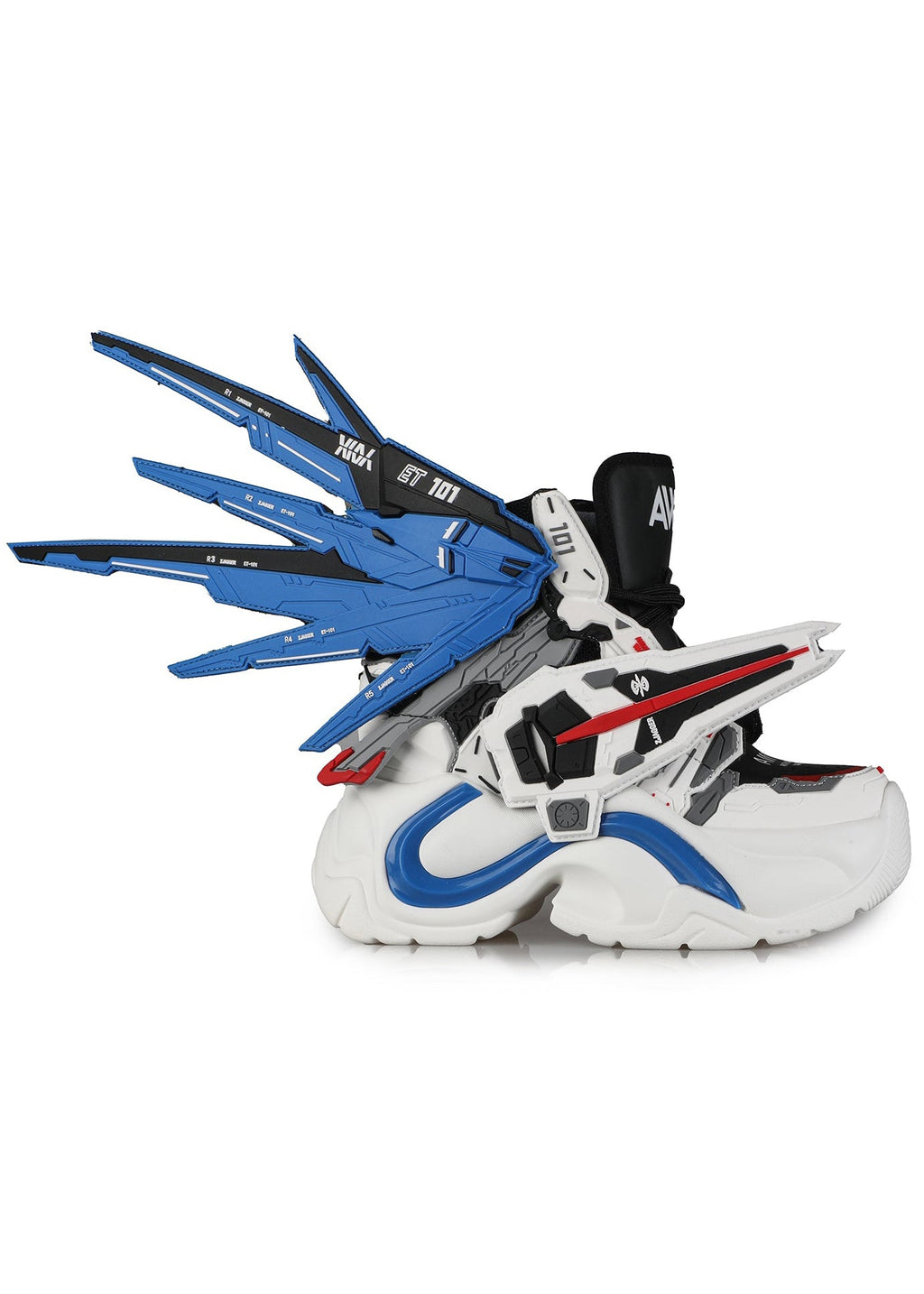  JUPITER 05 Aerial White Platform Sneakers