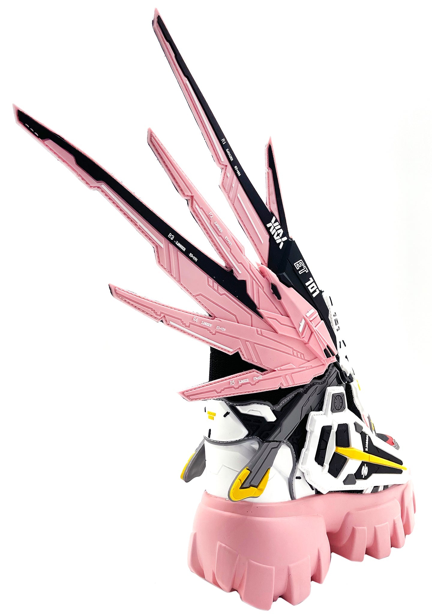  SOURSOP 04 S4 Destiny Pink Platform Sneakers