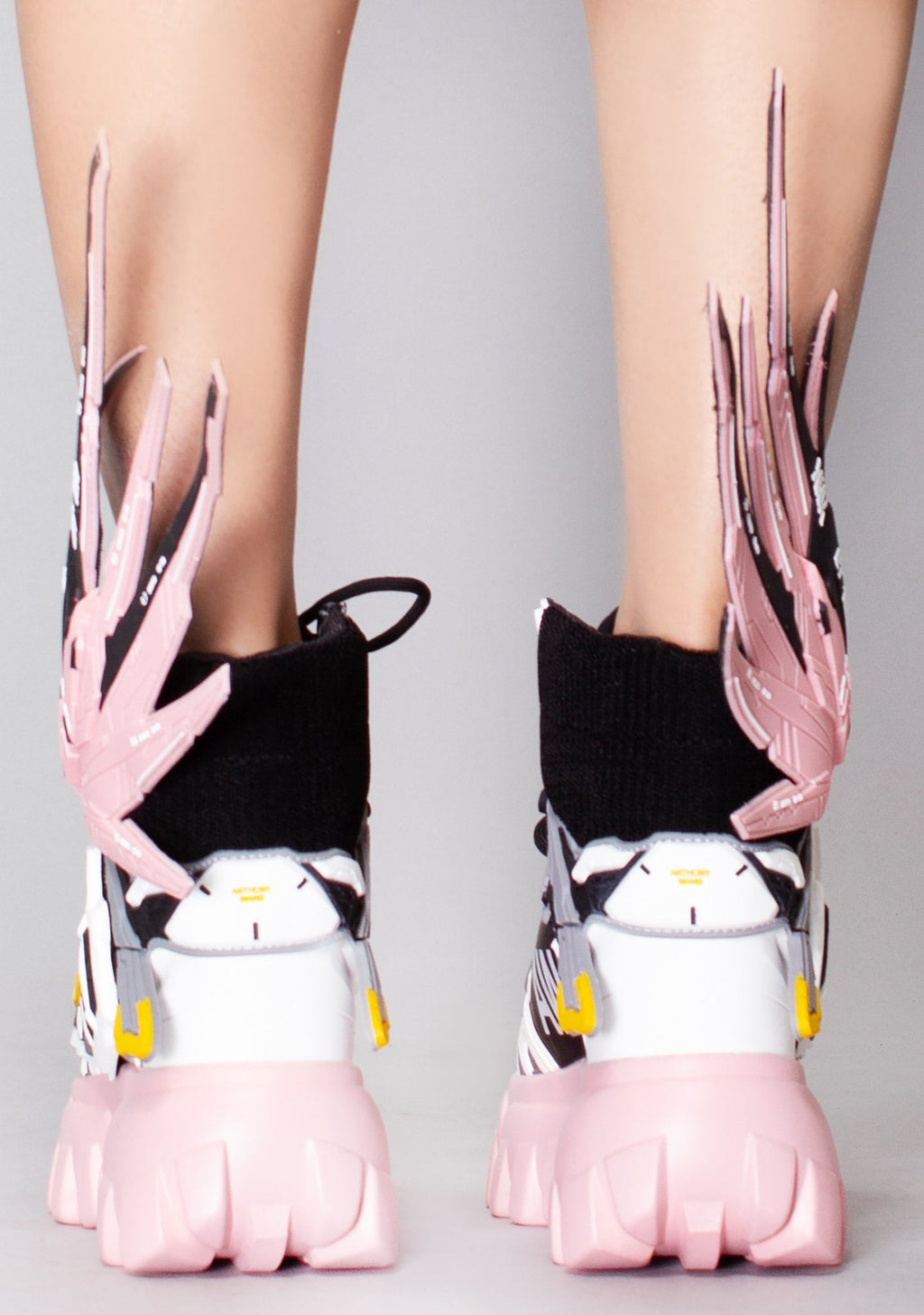  SOURSOP 04 S4 Destiny Pink Platform Sneakers
